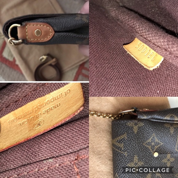 Authentic Louis Vuitton Mono Favorite Rare discontinued - Picture 5 of 9